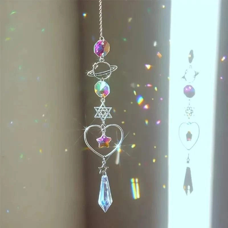 Galaxy Star Moon Crystal for Home Decor