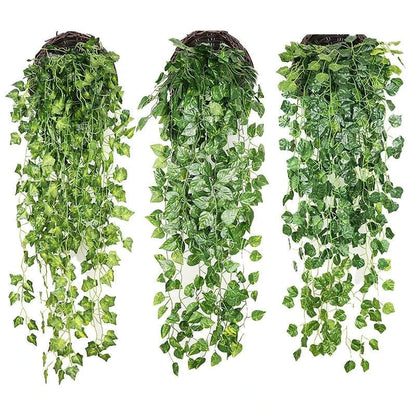 Artificial Plant Vines Wall Hanging