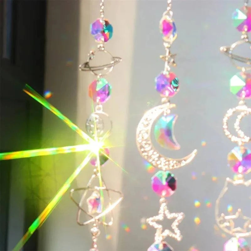 Galaxy Star Moon Crystal for Home Decor